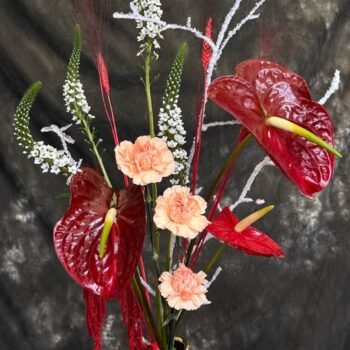 bukiet Rubinowa Elegancja